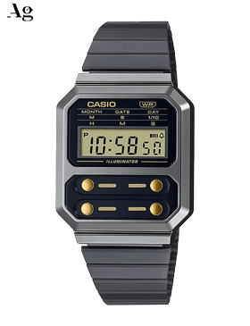 ساعت مچی مردانه CASIO A100WEGG-1A2